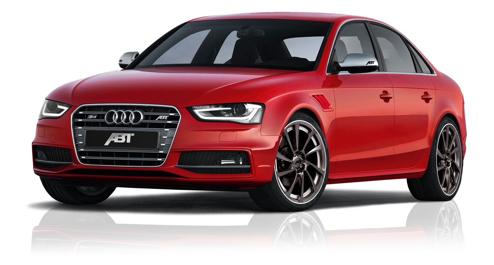 Red Audi Car